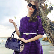 patent PU Boston handbag, view 2 - MRSLM