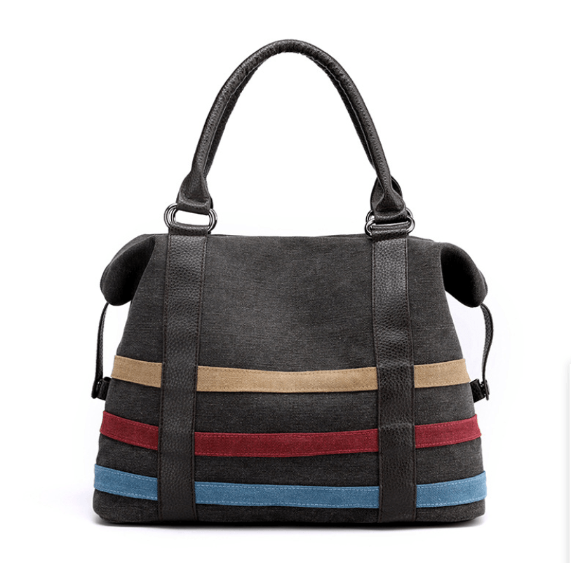 New Bags for women canvas bag casual luxury handbags women bags designer Boston Bags Ladies Weekend Handbags Large Shopping - MRSLM