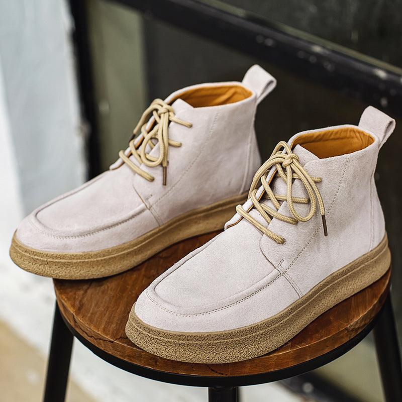 Men's retro suede tooling boots, view 2 - MRSLM
