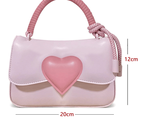 small square PU shoulder bag, view 5 - MRSLM