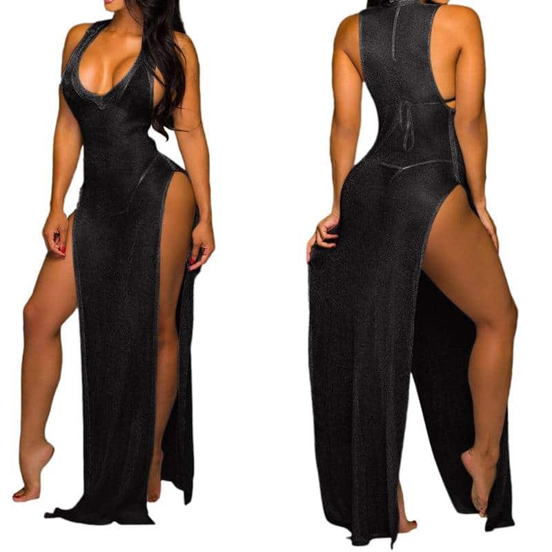 Women's Mesh Maxi Dress