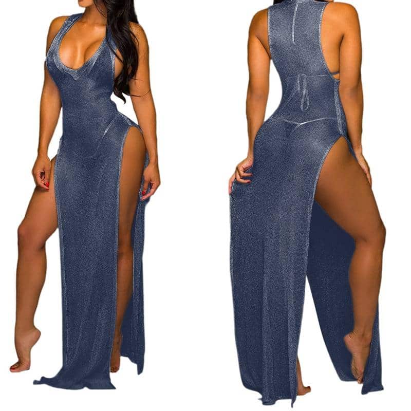 Women's Mesh Maxi Dress