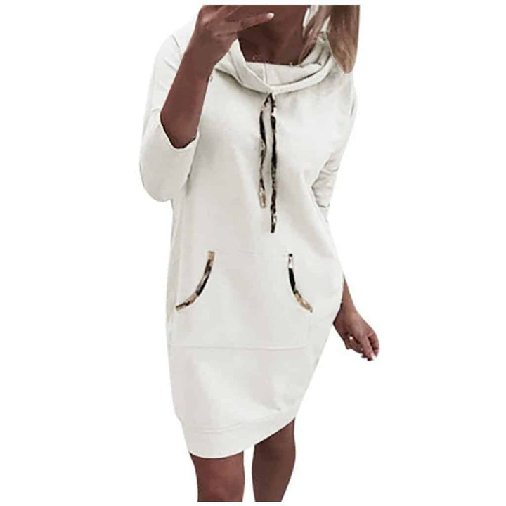 Women's Warm Hooded Dress