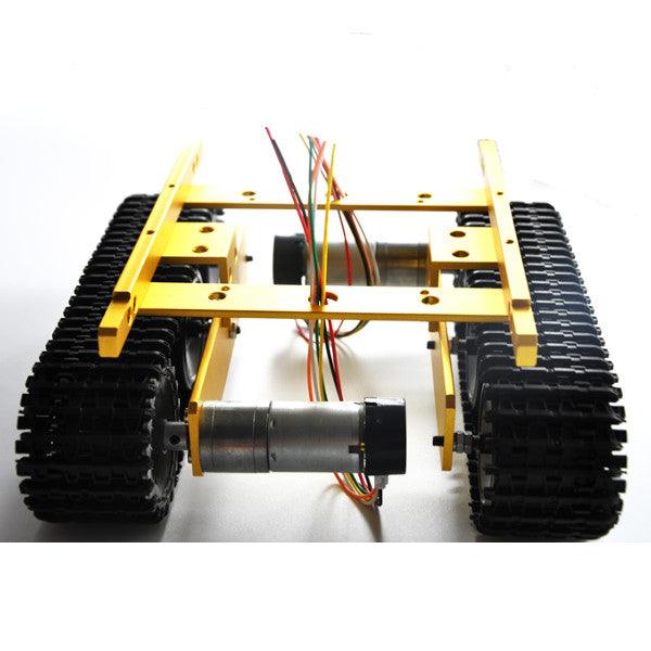 T100 WIFI Aluminum Smart Tank Chassis Robot Car DIY Kit - MRSLM