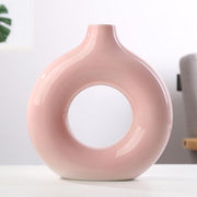 Frosted porcelain vase, view 8 - MRSLM