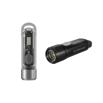 NITECORE TIKI/TIKI LE 300 Lumen USB Rechargeable LED Keychain Flashlight TIKI GITD High CRI Self-luminous Camping Light - MRSLM