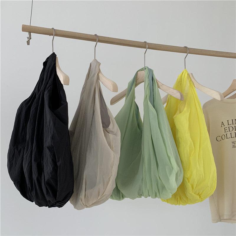 Korean nylon bucket bag, view 5 - MRSLM