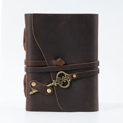 First layer cowhide traveler's notebook, view 3 - MRSLM
