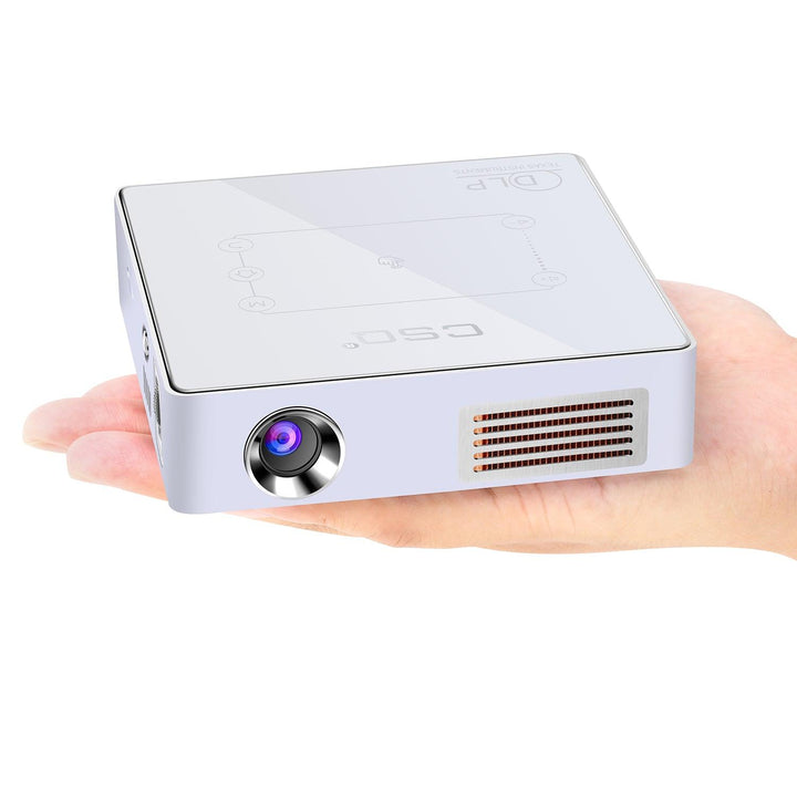 CSQ C9PLUS DLP Projector Android 7.1.2 BT4.0 WIFI 8000mA/h Wireless Portable Projector - MRSLM