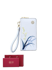 Ladies ethnic style zipper wallet, view 10 - MRSLM