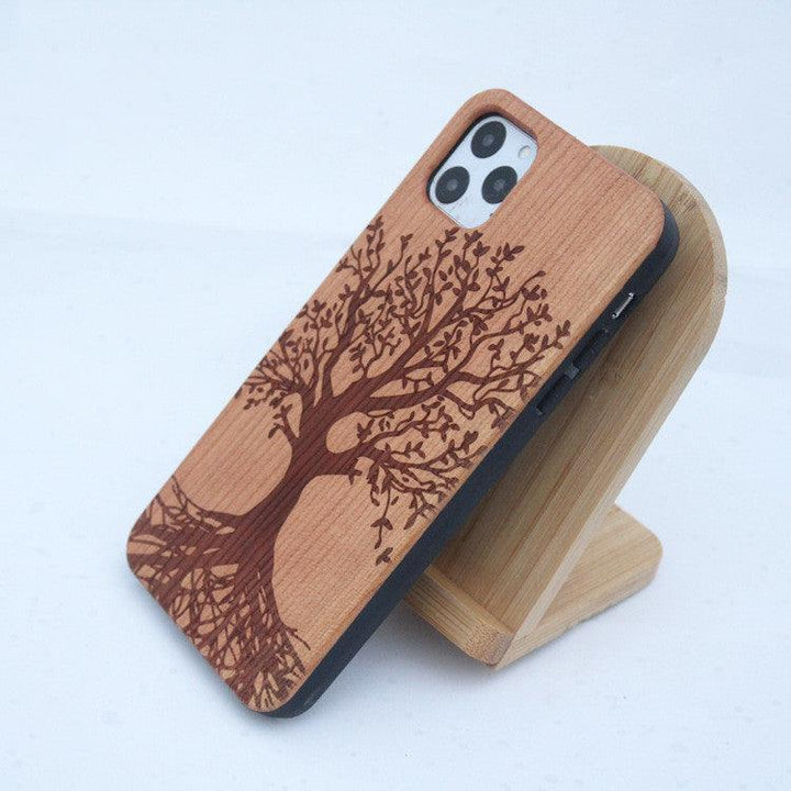 Wooden Mobile Phone Case Personality Protective Cover - MRSLM