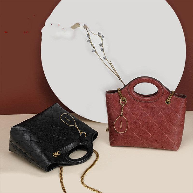 Bag Women 2021 New Fashion Ins Lingge Chain Bag Simple - MRSLM