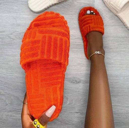 Large size casual thick-soled slippers, view 4 - MRSLM