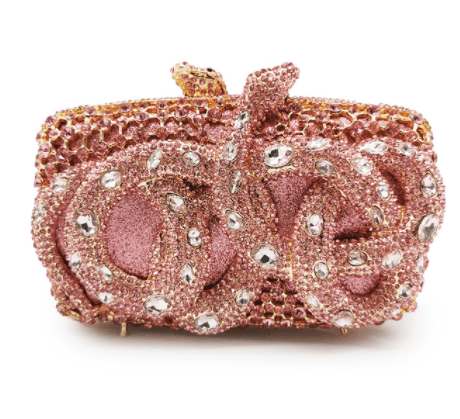 rhinestone evening clutch, view 18 - MRSLM