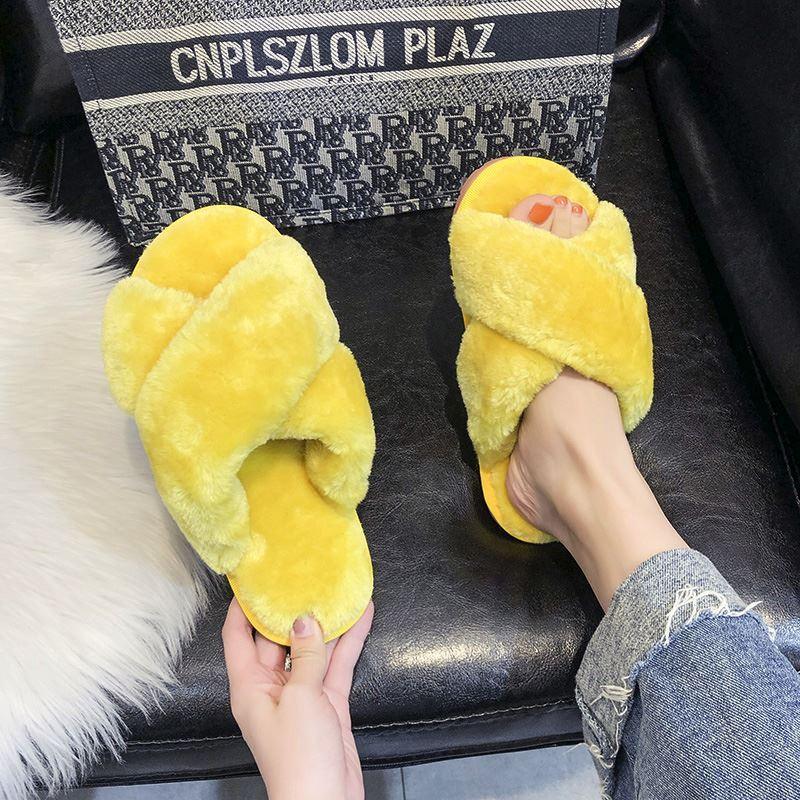 Parent-child Home Non-slip Cotton Slippers For Spring And Autumn - MRSLM
