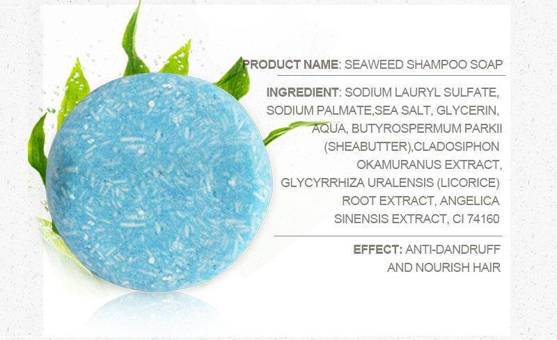 PURC Organic Shampoo Soap 100% PURE Handmade Cold Processed Refreshing Antidandruff Hair Shampoo - MRSLM