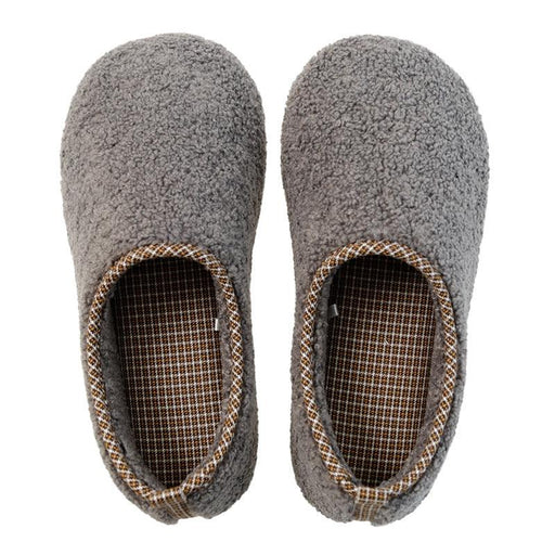 Men and women thick plush cotton slippers, view 8 - MRSLM