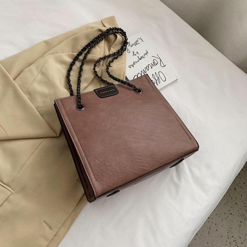 Chain shoulder messenger bag, view 7 - MRSLM