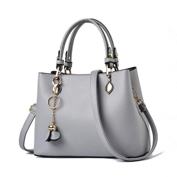 Fashion Style Handbag PU Leather Atmospheric Portable - MRSLM