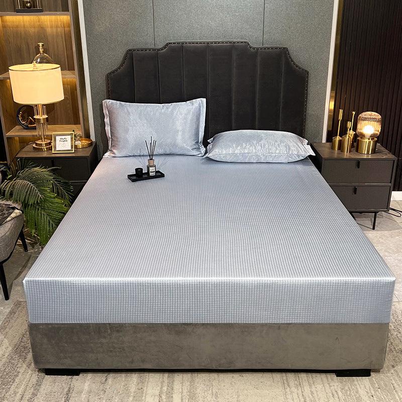houndstooth fitted sheet set, view 5 - MRSLM