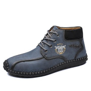 Men's casual large size microfiber boots, view 2 - MRSLM