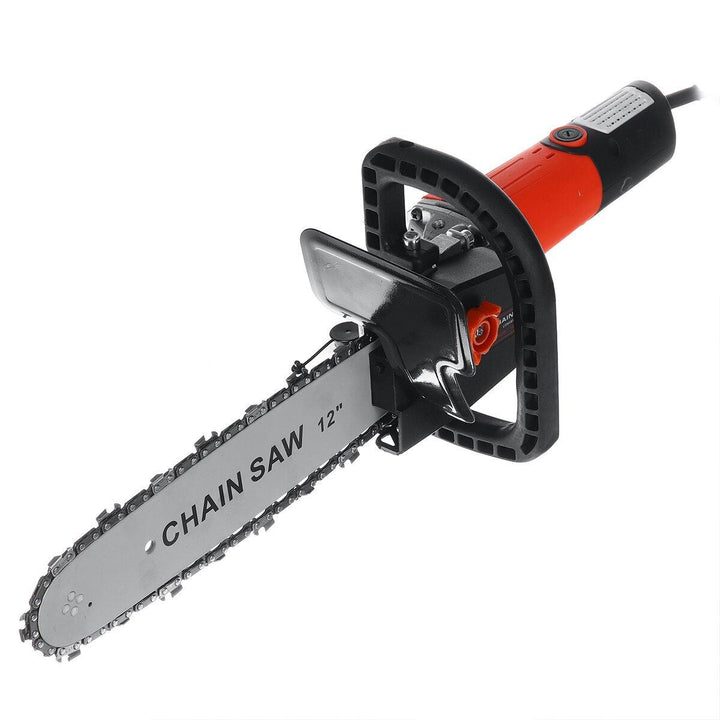 11.5 Inch Electric Chainsaw Bracket Changed Angle Grinder Into Chain Saw - MRSLM
