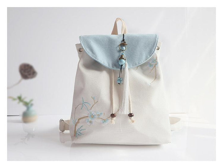 Ethnic Handbag All-match Fairy Style Antiquity Bag Mori Style Shoulder Bag Ancient Style Han Chinese Clothing Bag In Hand National Style Pastoral - MRSLM