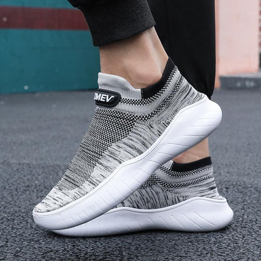 Men's ultra-light striped mesh casual shoes - MRSLM