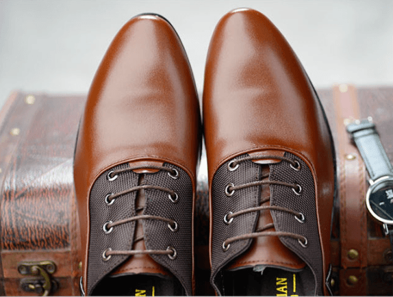 Men's Business Suit Leather Shoes - MRSLM