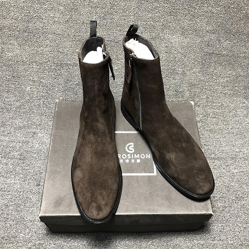 British zipper men's boots, view 9 - MRSLM