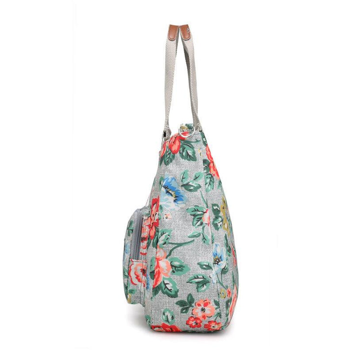 Large-capacity Printed One-shoulder Women's Canvas Bag - MRSLM