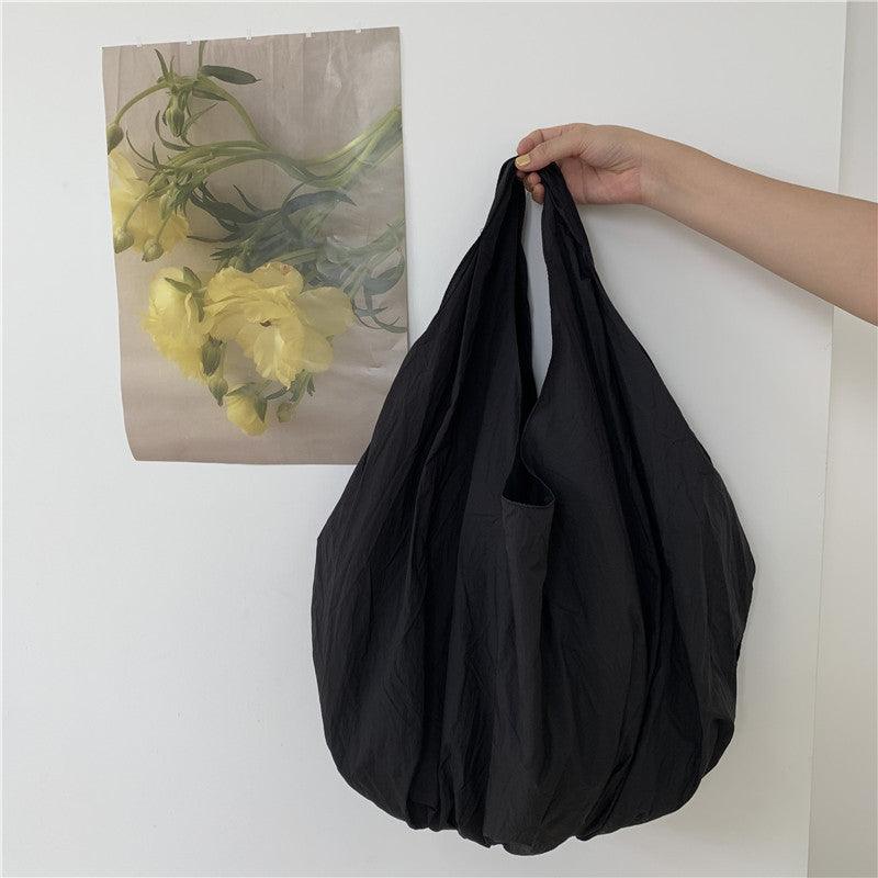 Fashionable Korean Female Bag Large Capacity Canvas Bag - MRSLM