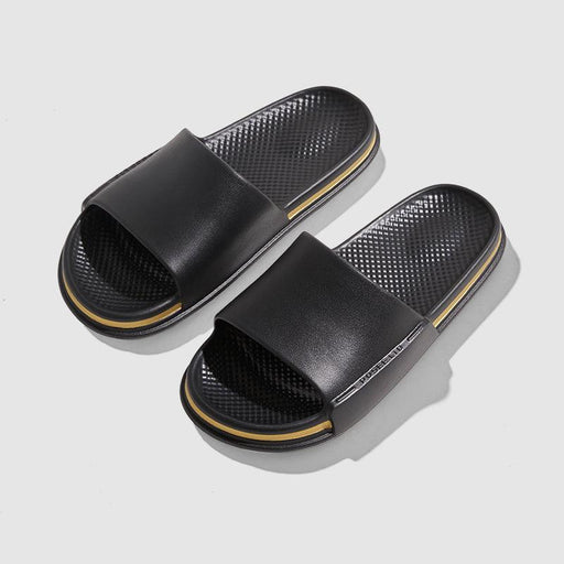 Non-slip couple platform indoor sandals - MRSLM