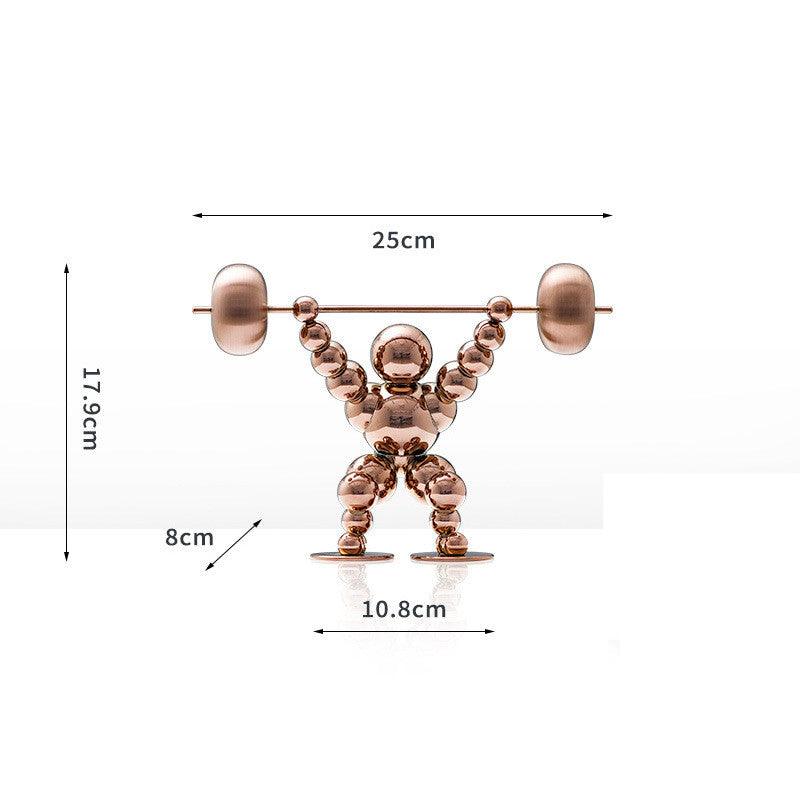 stainless steel living room figure ornament, view 5 - MRSLM