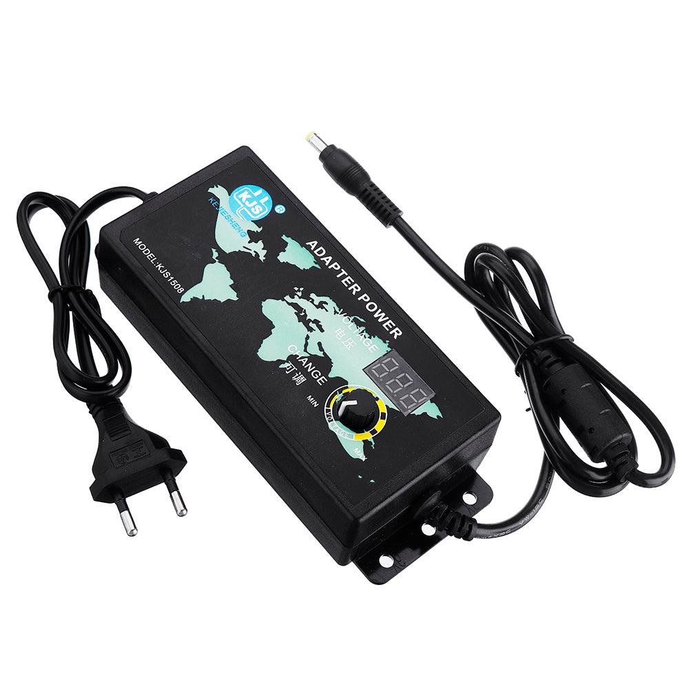 3-24V 5A 120W AC/DC Adapter Adjustable Voltage Switching Power Supply with Digital Display - MRSLM