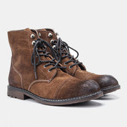 Men's first layer cowhide Martin boots, view 5 - MRSLM