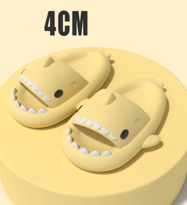 Adult's Slippers Tide Indoor And Outdoor Funny Shark Slippers - MRSLM